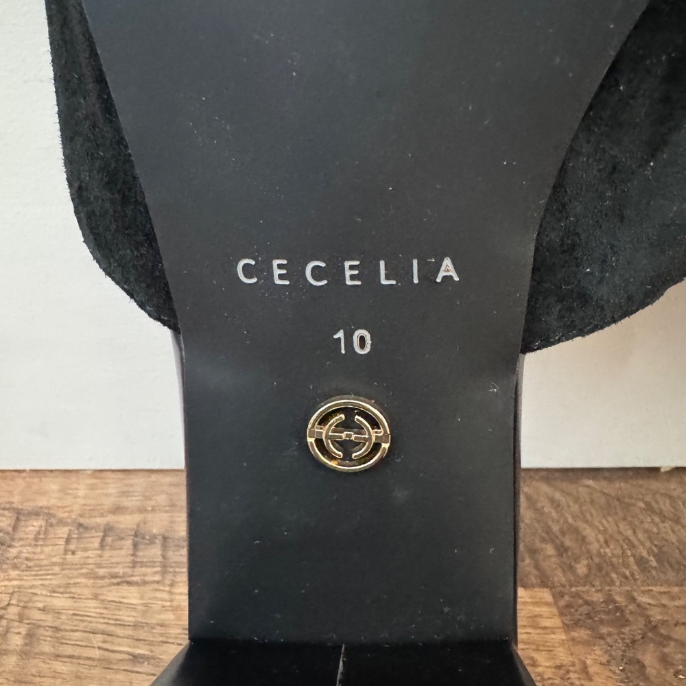 New Cecelia New York Hooper Leather Kiltie Penny Keeper Block Heel Sandals 10 - Picture 9 of 10